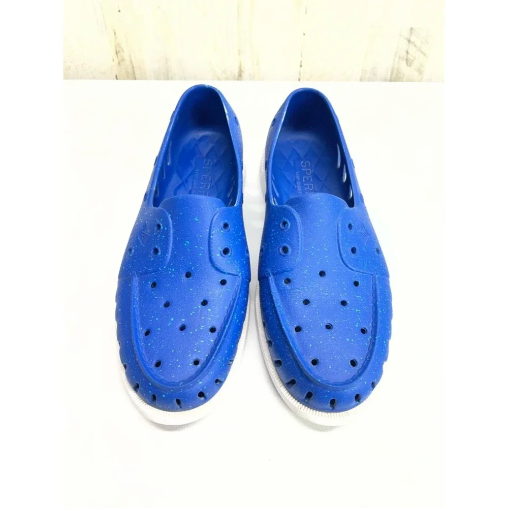 Sperry Mens Authentic Original Float Speckled Slip On Boat Shoes Lightweight 12B